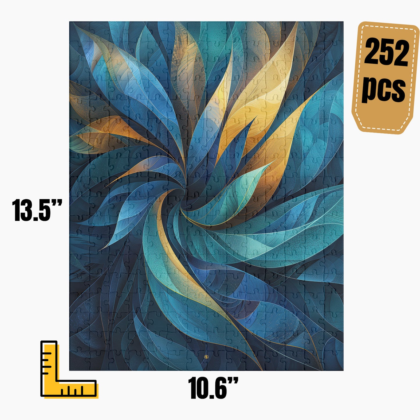 Modern Abstract Puzzle | S24A15