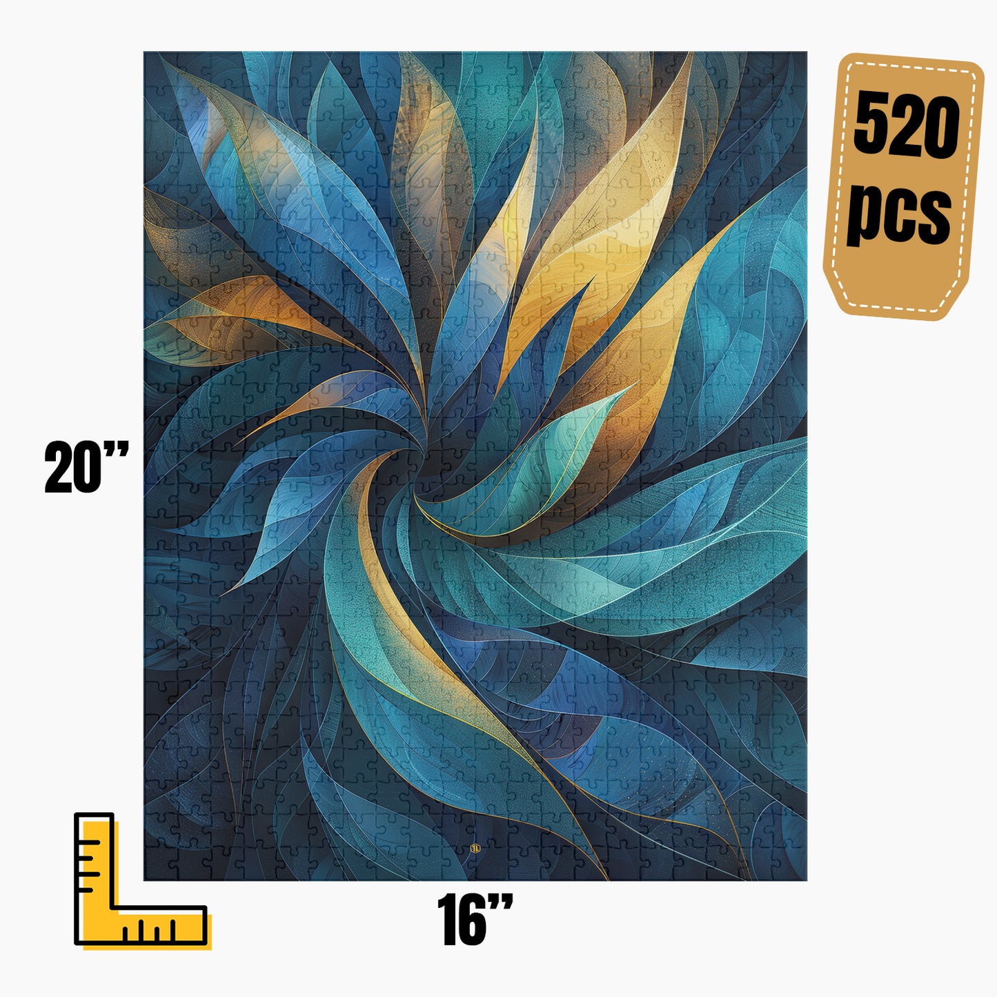 Modern Abstract Puzzle | S24A15