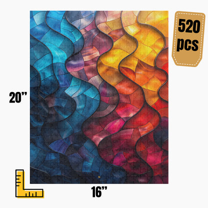 Modern Abstract Puzzle | S24A26