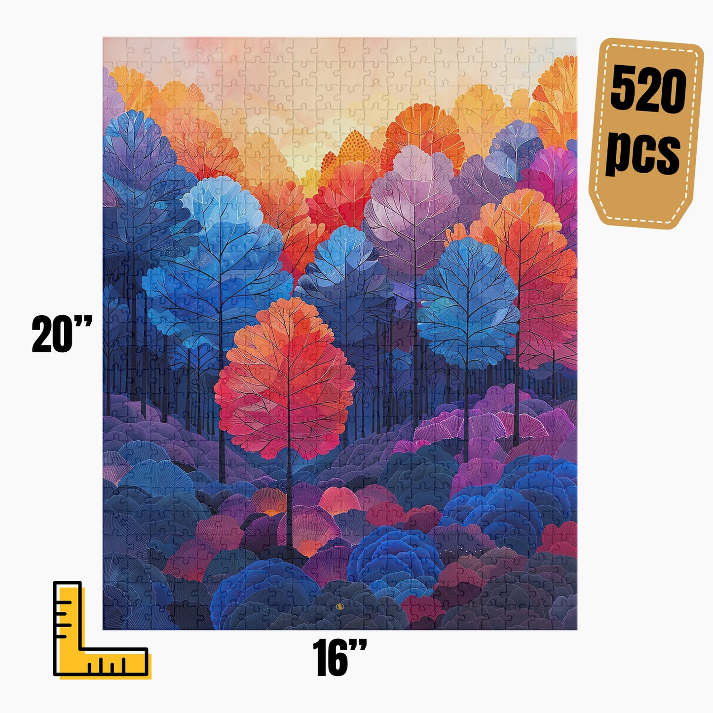 Modern Abstract Puzzle | S24A29