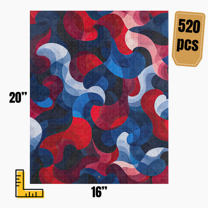 Modern Abstract Puzzle | S24A32