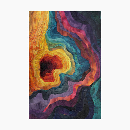 Modern Abstract Puzzle | S24A33