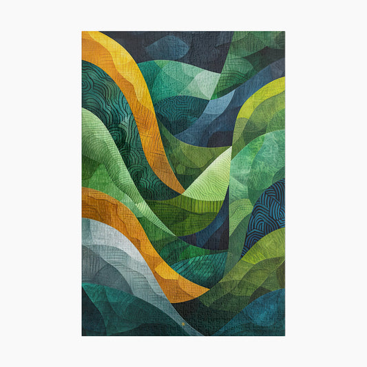 Modern Abstract Puzzle | S24A34