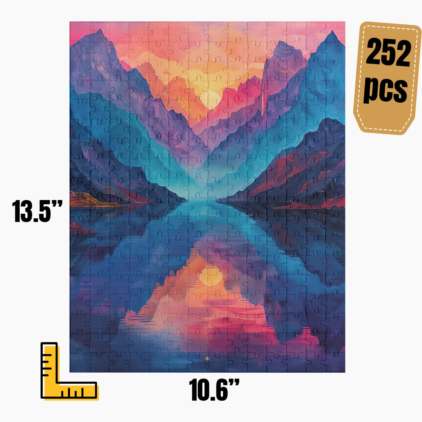 Modern Abstract Puzzle | S24A36