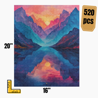 Modern Abstract Puzzle | S24A36