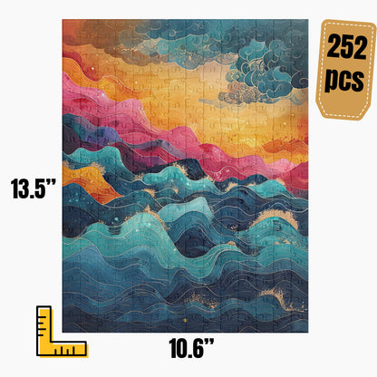 Modern Abstract Puzzle | S24A37