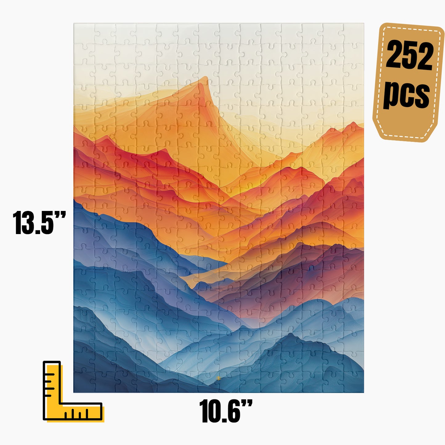 Modern Abstract Puzzle | S24A39