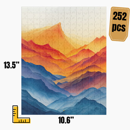 Modern Abstract Puzzle | S24A39