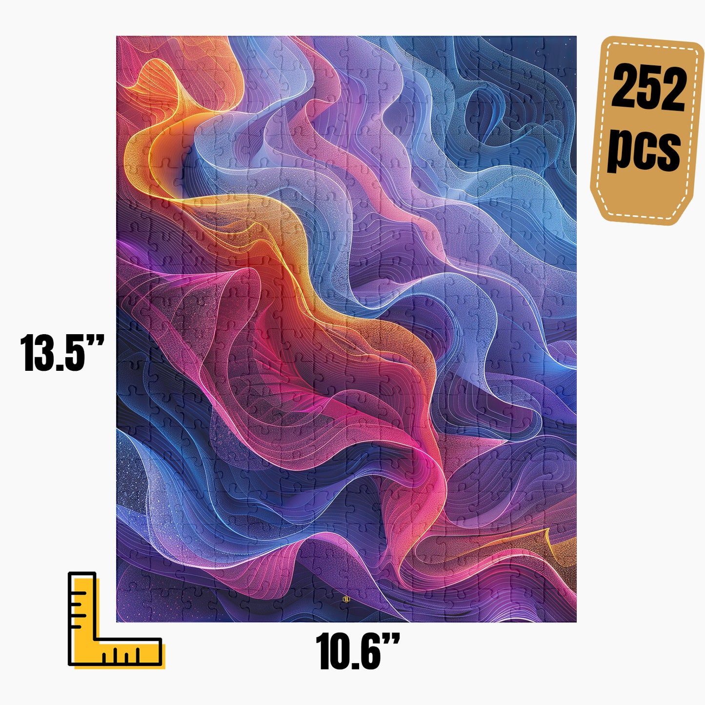 Modern Abstract Puzzle | S24A40