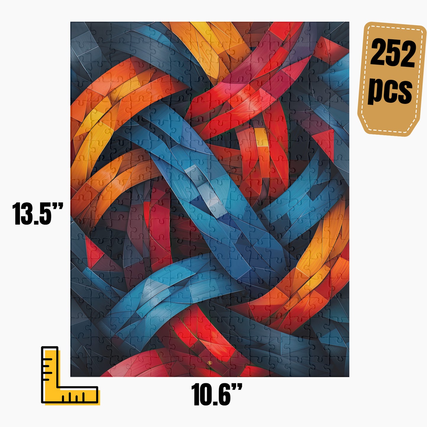 Modern Abstract Puzzle | S24A42