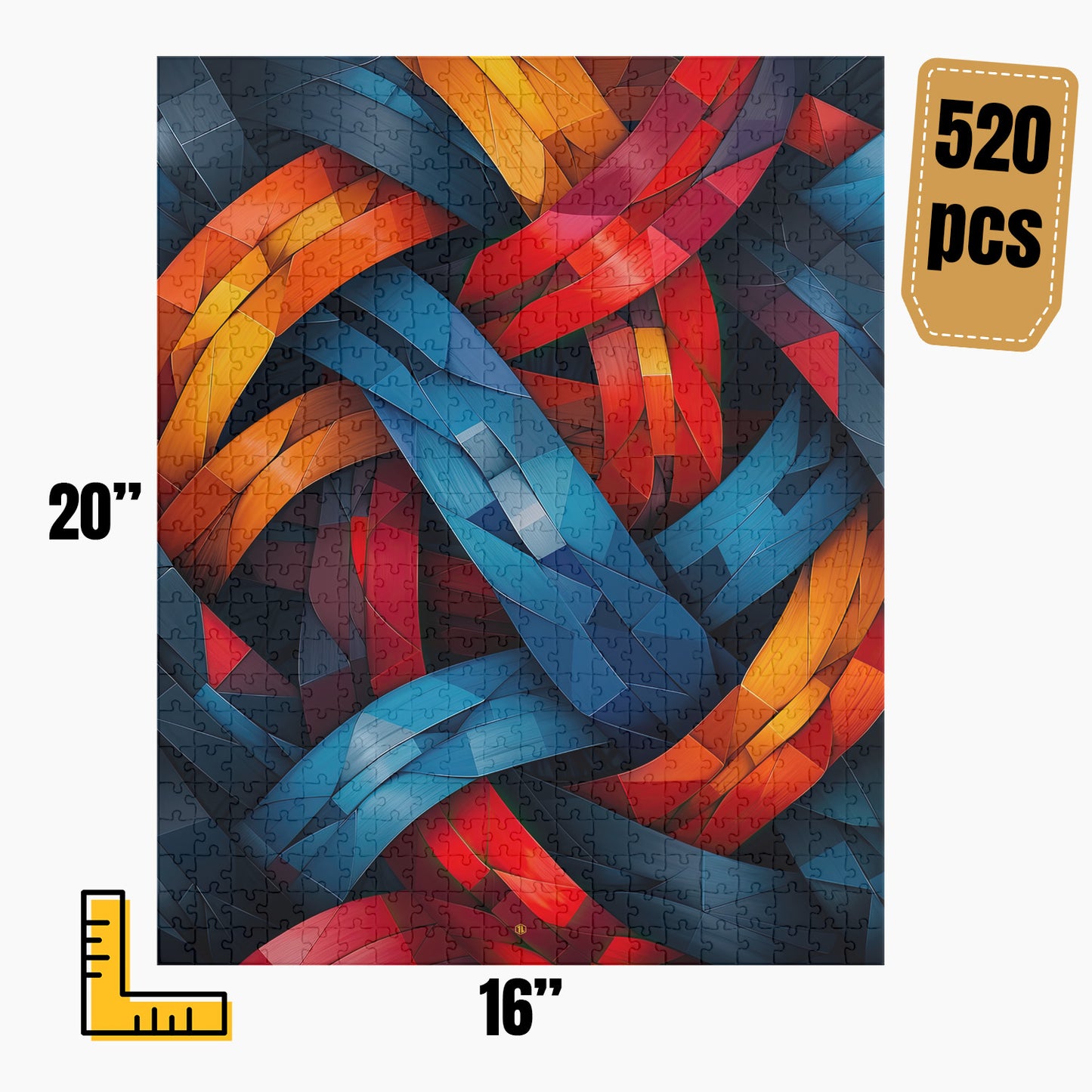 Modern Abstract Puzzle | S24A42