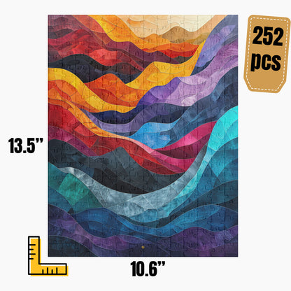 Modern Abstract Puzzle | S24A49