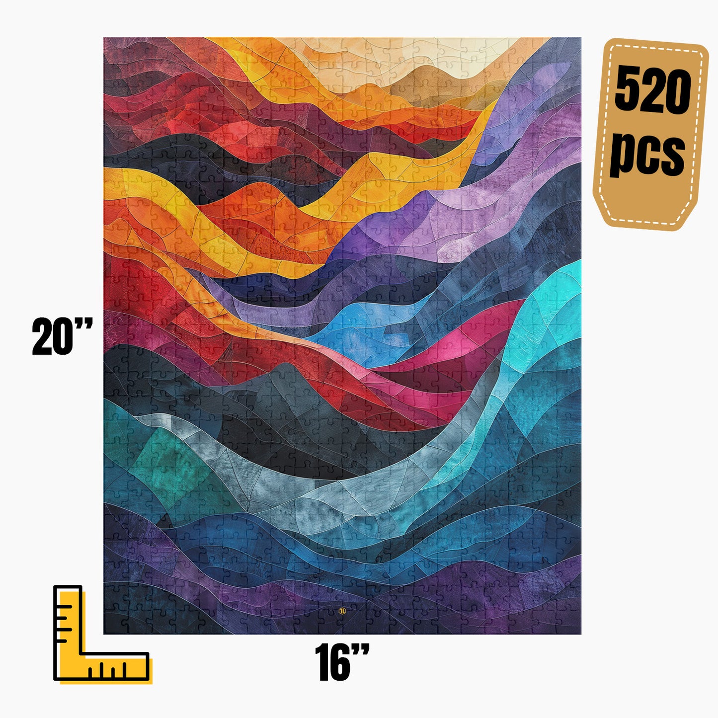 Modern Abstract Puzzle | S24A49