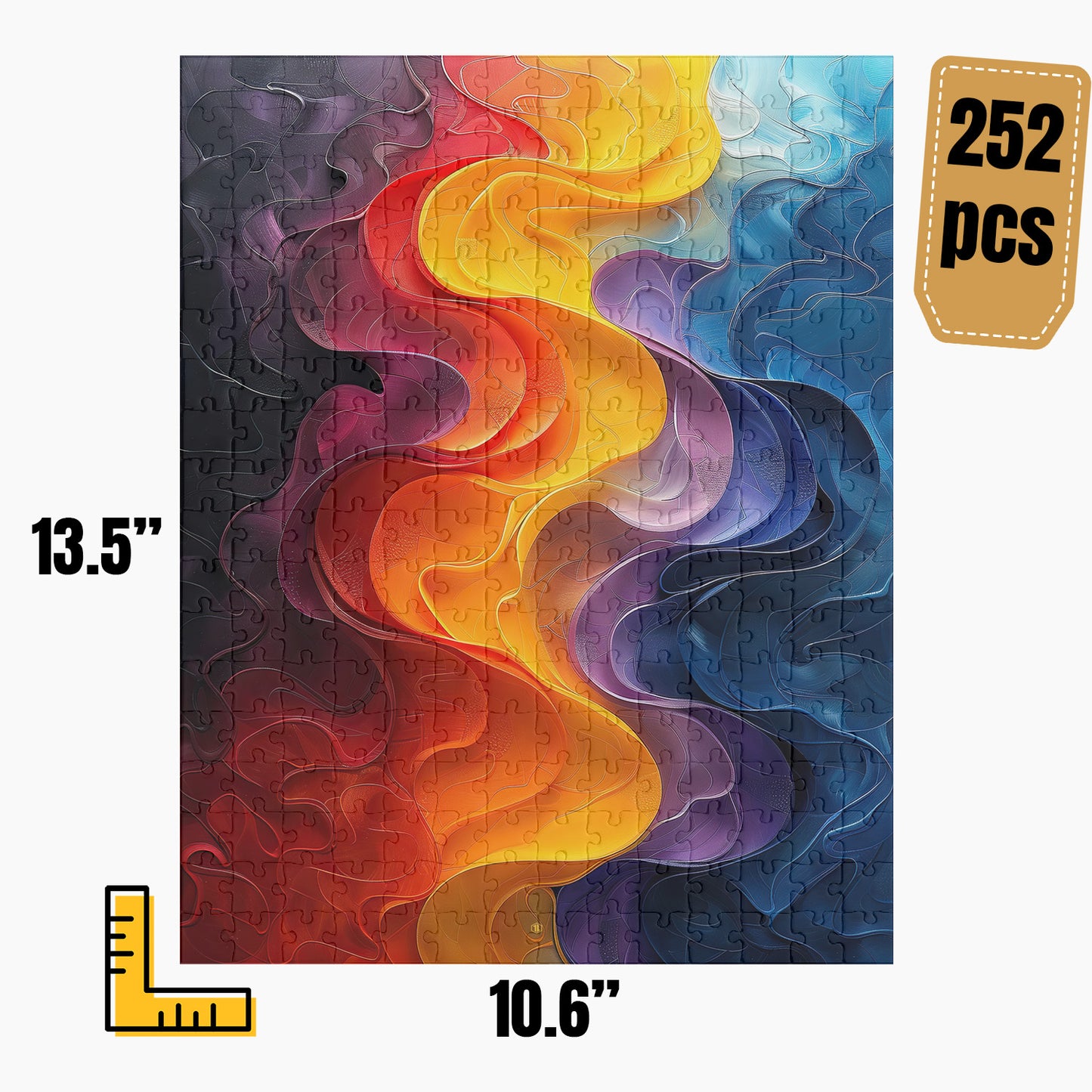 Modern Abstract Puzzle | S25A11