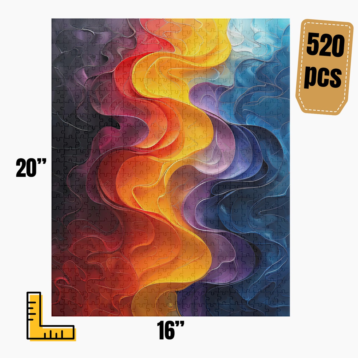 Modern Abstract Puzzle | S25A11