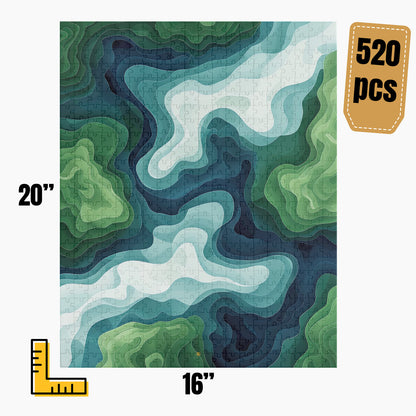 Modern Abstract Puzzle | S25A18