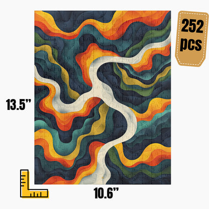 Modern Abstract Puzzle | S25A28