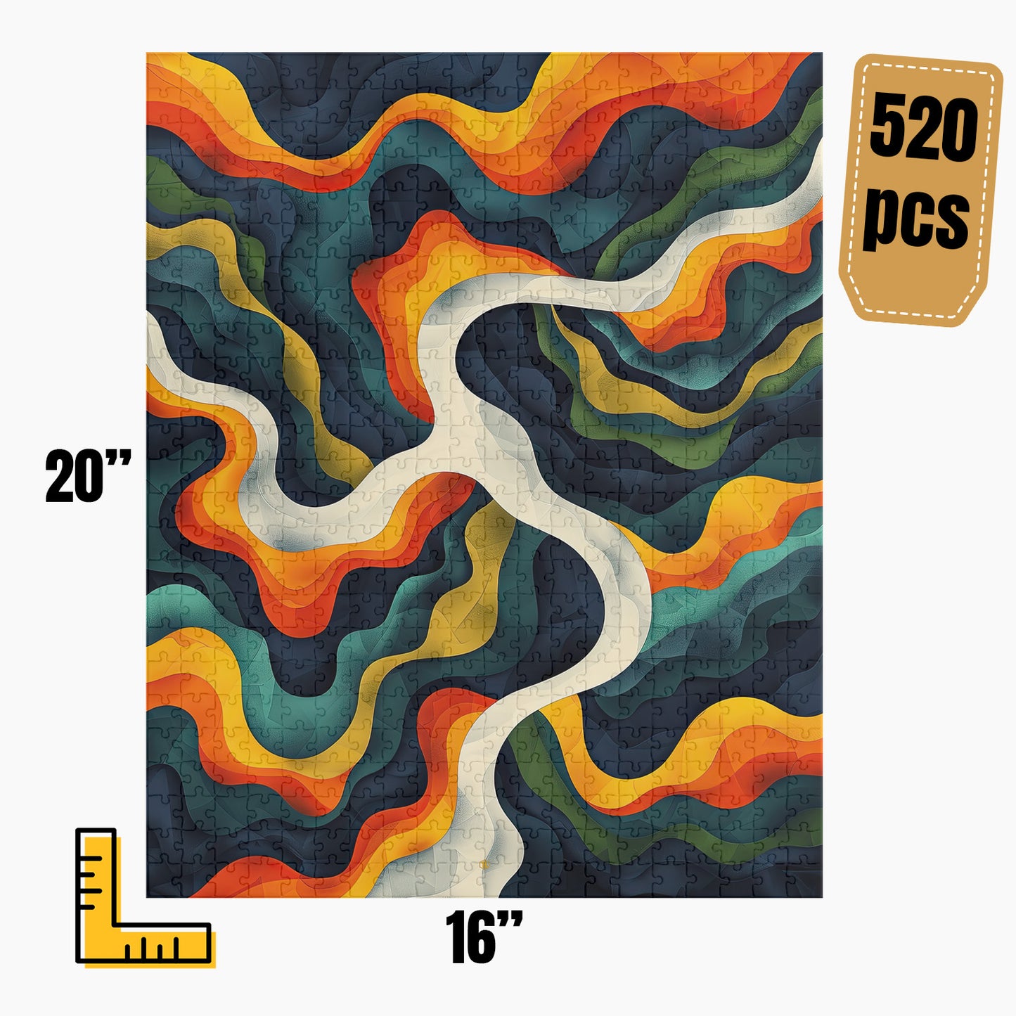 Modern Abstract Puzzle | S25A28