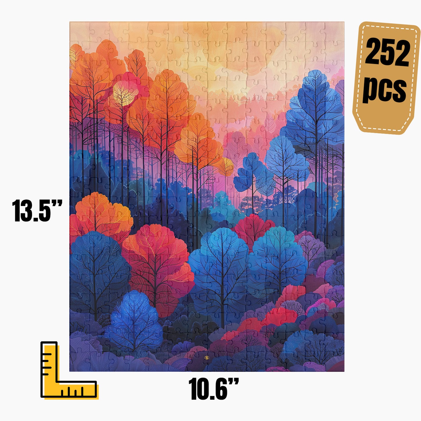 Modern Abstract Puzzle | S25A33