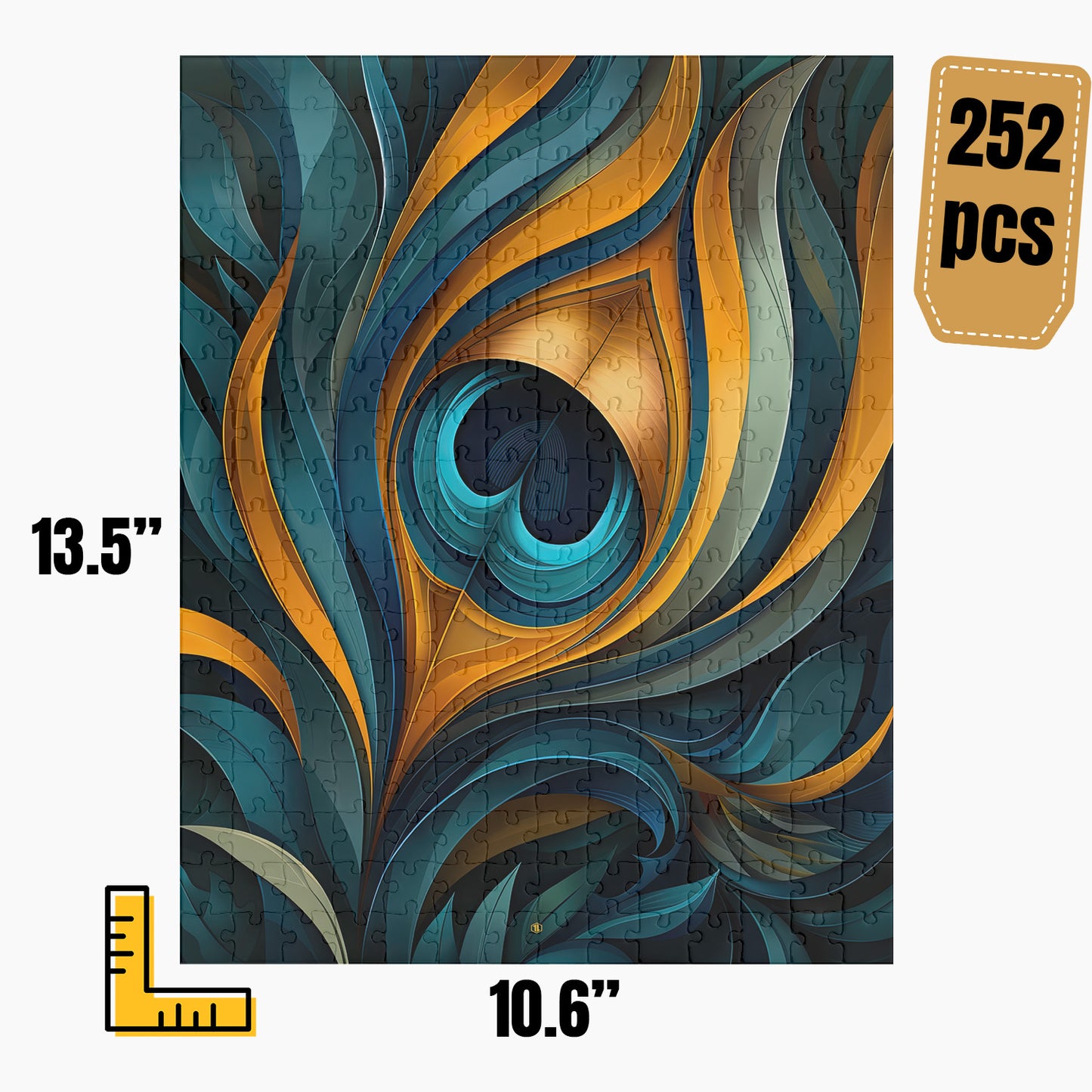 Modern Abstract Puzzle | S25A35