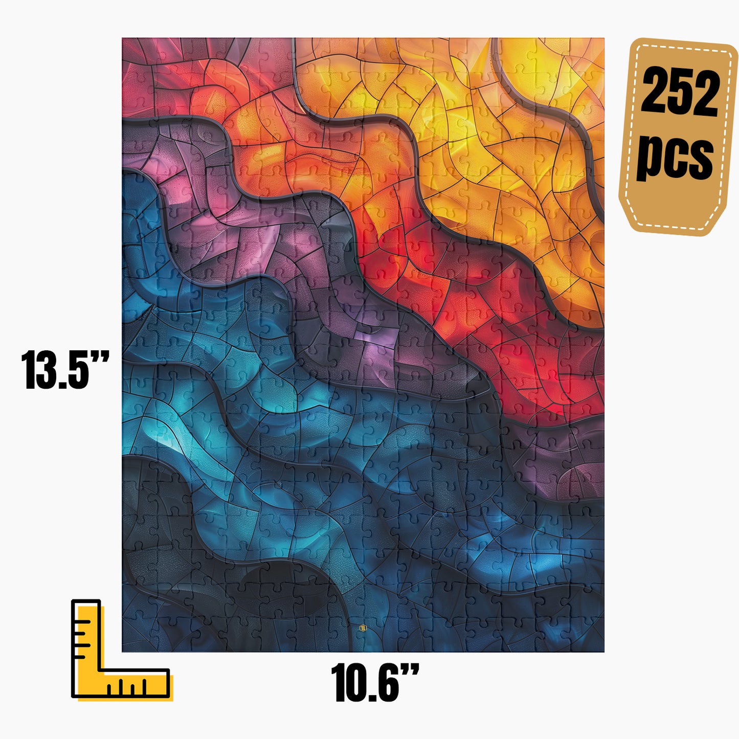 Modern Abstract Puzzle | S25A36