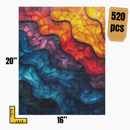 Modern Abstract Puzzle | S25A36