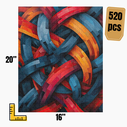 Modern Abstract Puzzle | S25A43