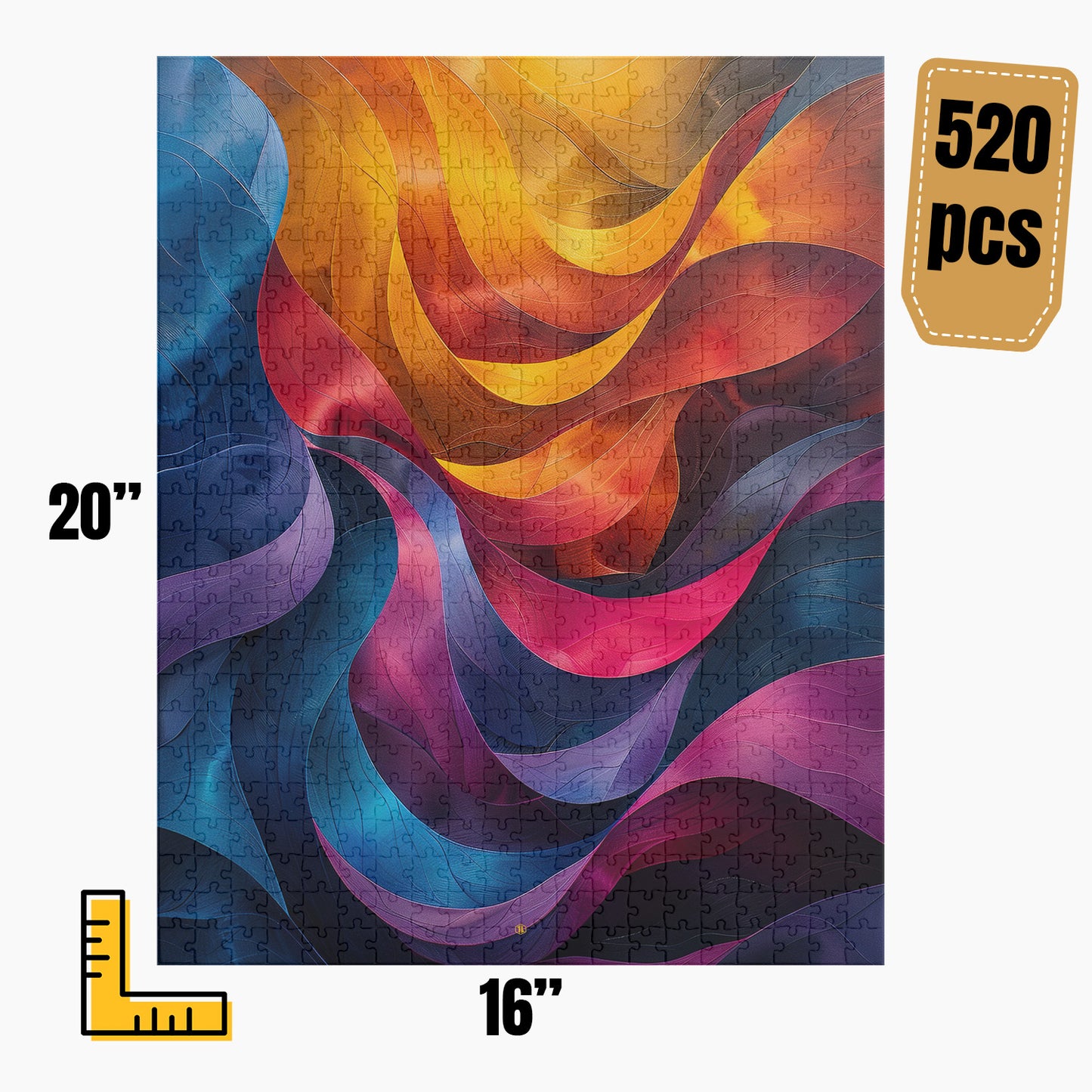 Modern Abstract Puzzle | S25A46