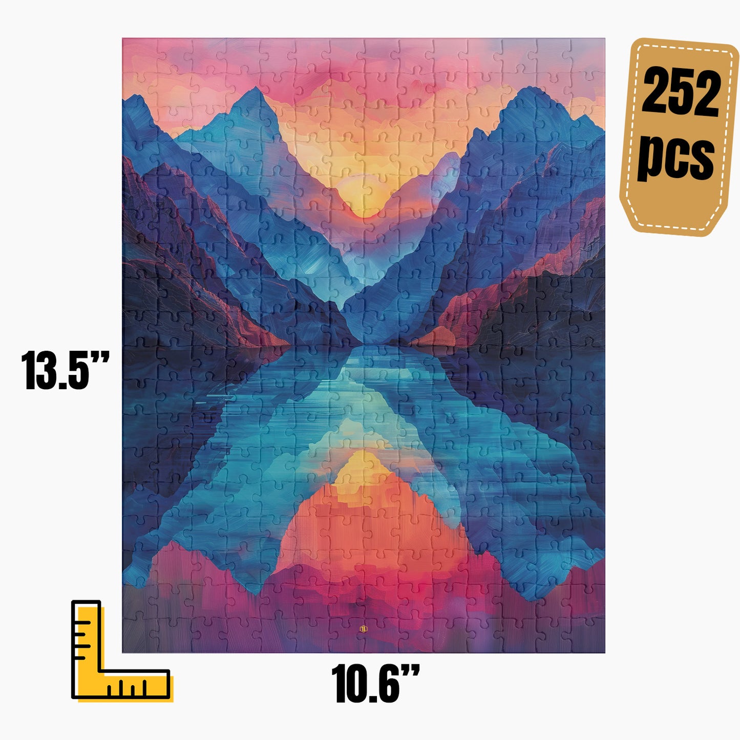 Modern Abstract Puzzle | S25A47