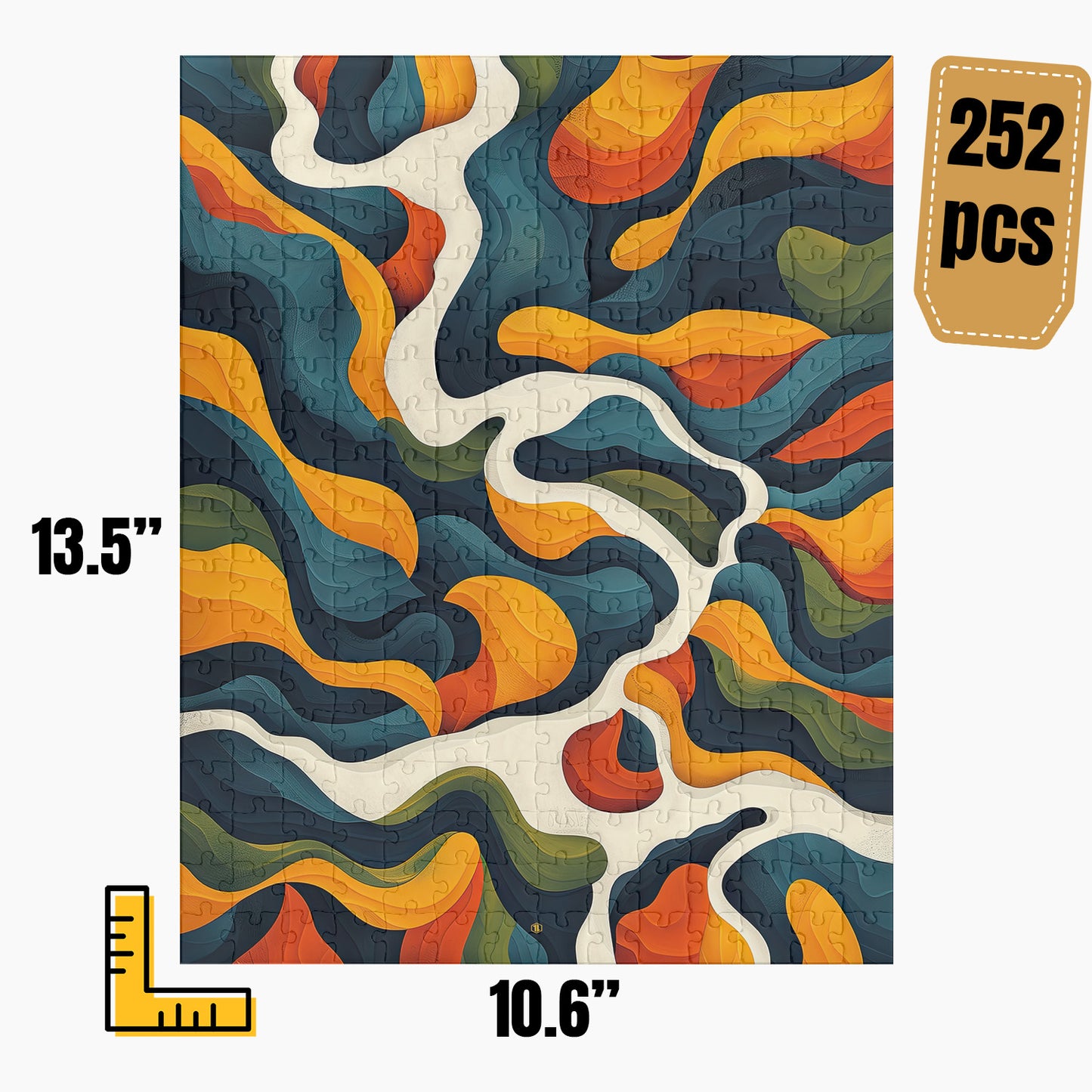 Modern Abstract Puzzle | S26A14