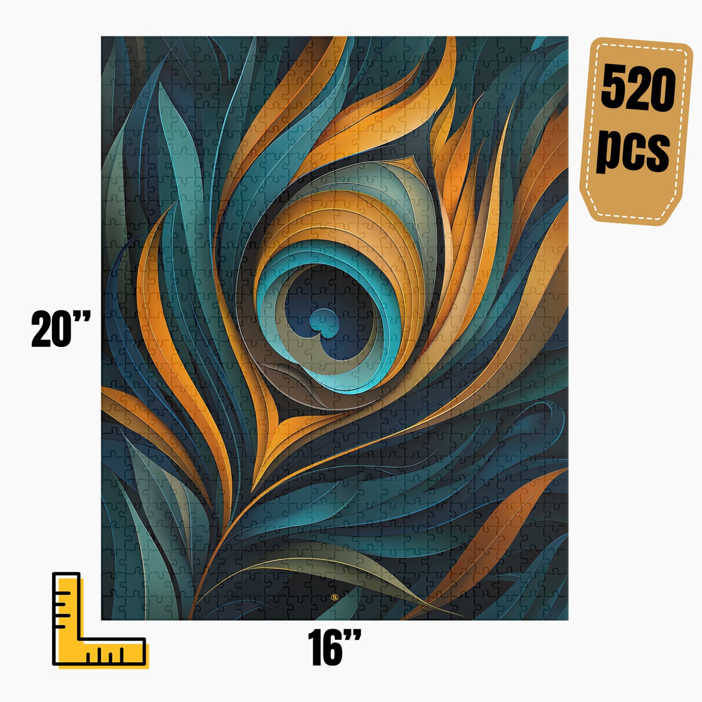 Modern Abstract Puzzle | S26A18