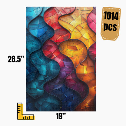 Modern Abstract Puzzle | S26A23