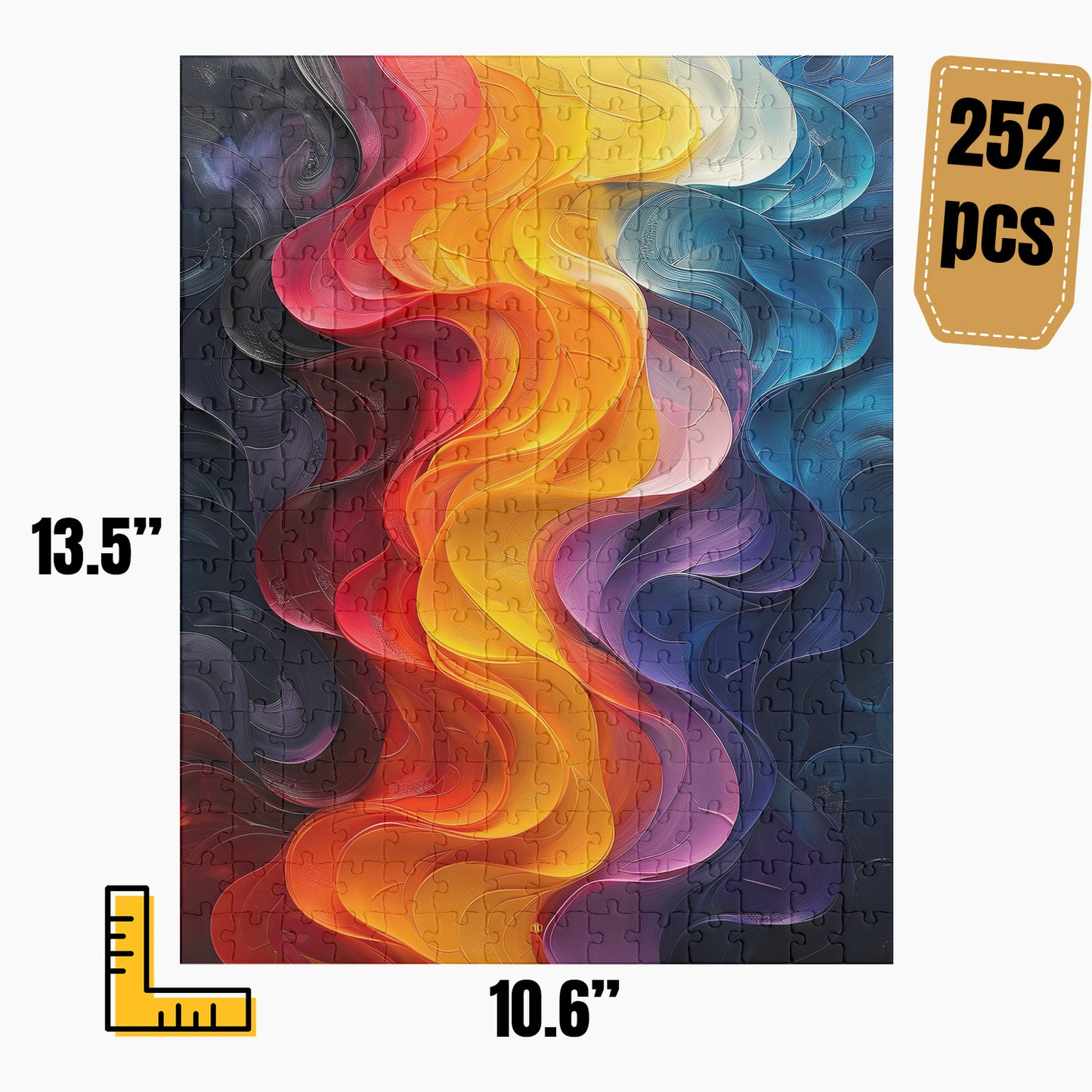 Modern Abstract Puzzle | S26A35