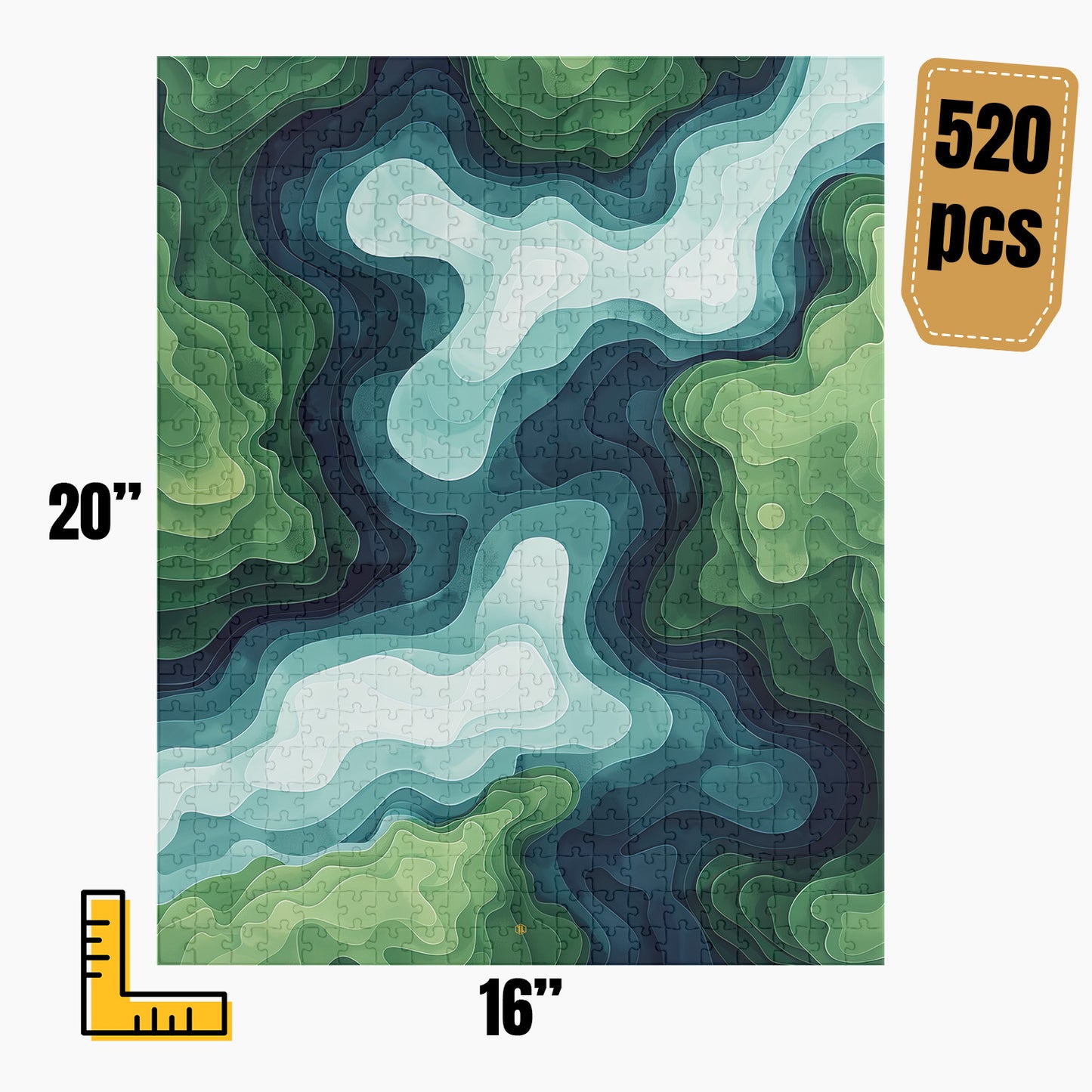 Modern Abstract Puzzle | S27A22