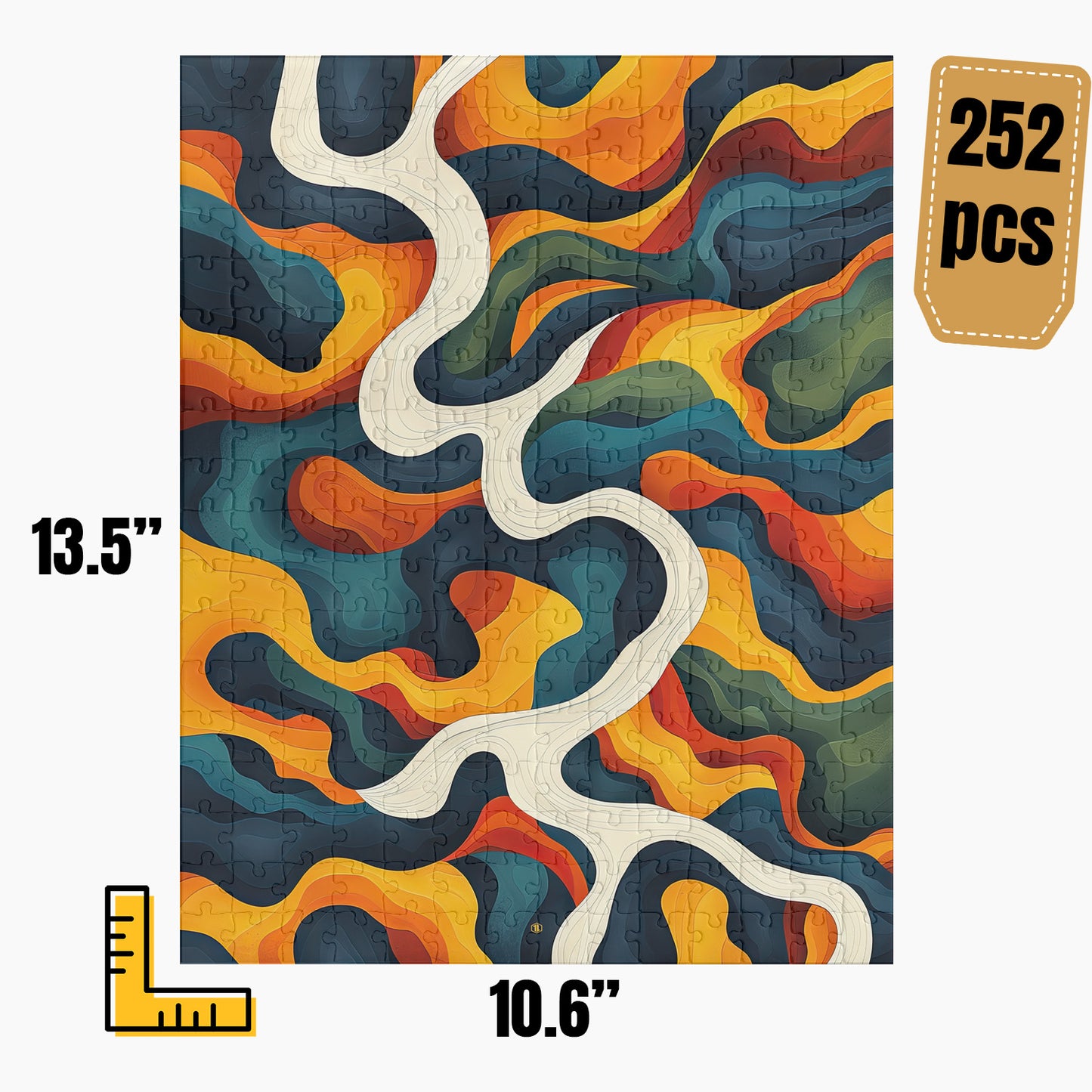 Modern Abstract Puzzle | S27A28