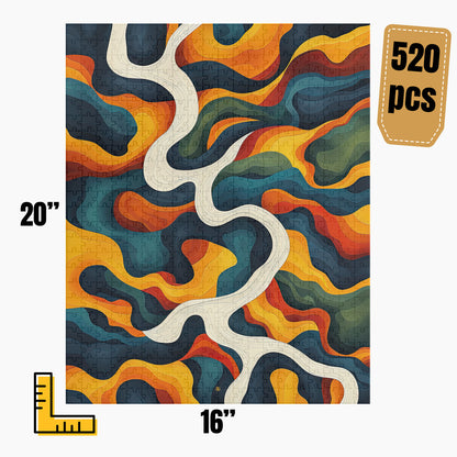 Modern Abstract Puzzle | S27A28