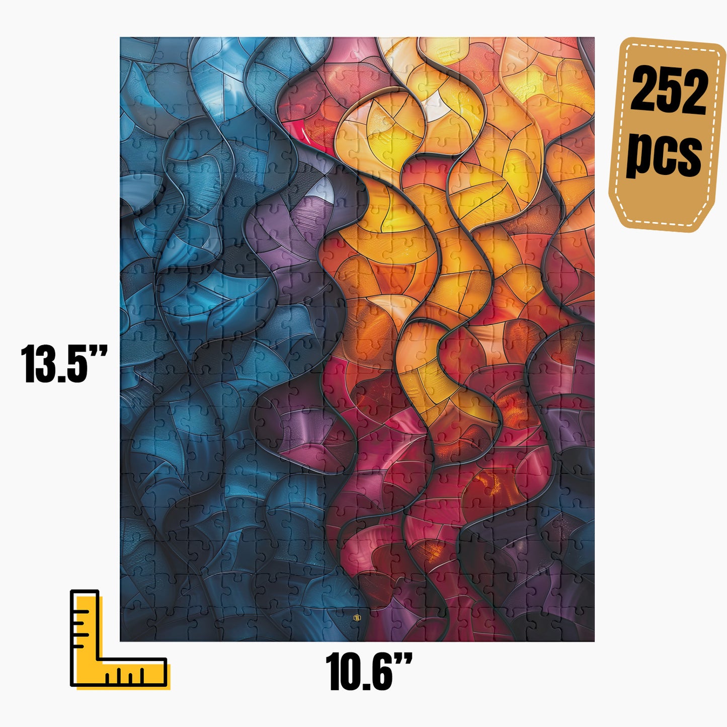 Modern Abstract Puzzle | S28A2