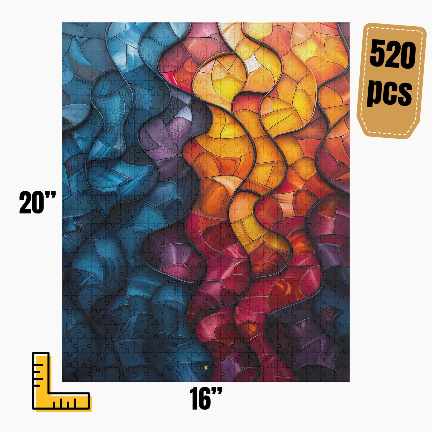 Modern Abstract Puzzle | S28A2