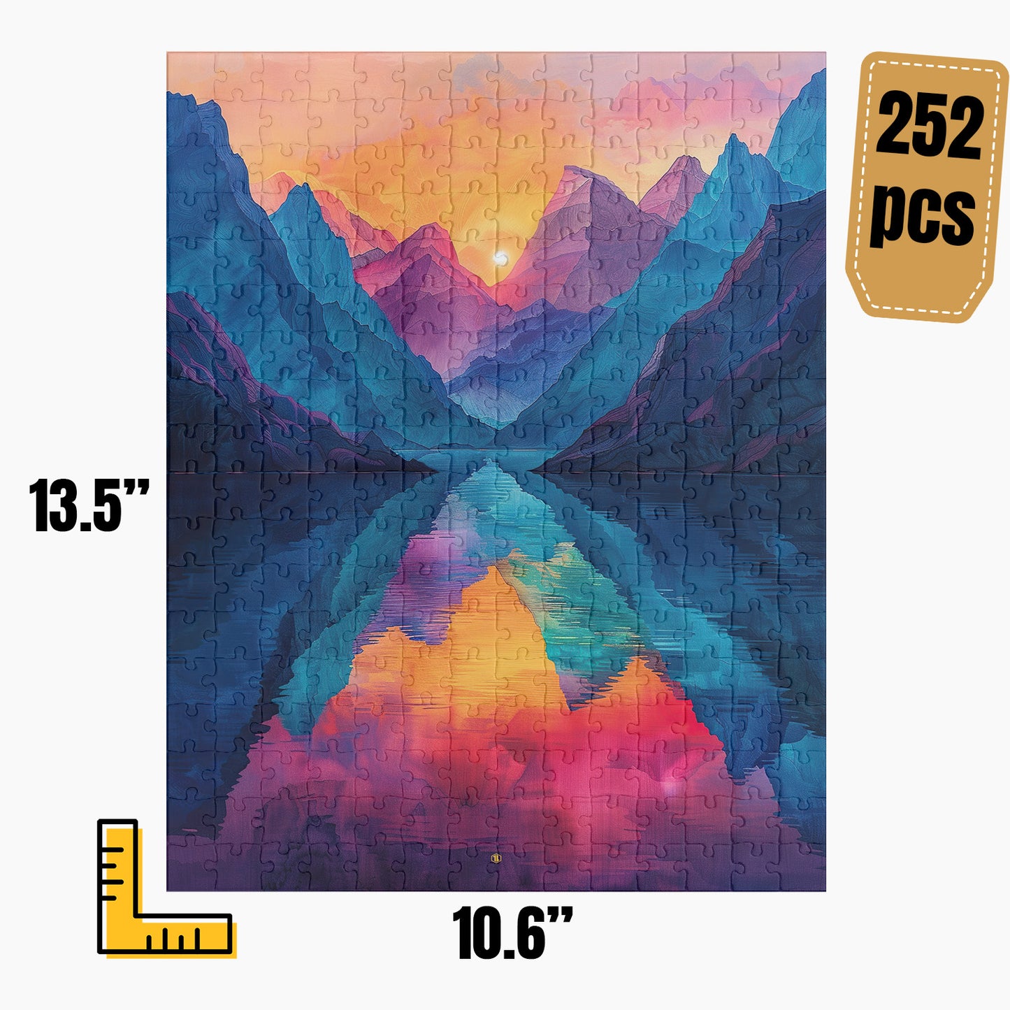 Modern Abstract Puzzle | S28A25