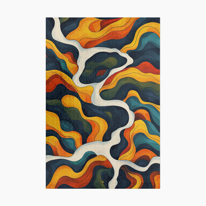 Modern Abstract Puzzle | S28A34