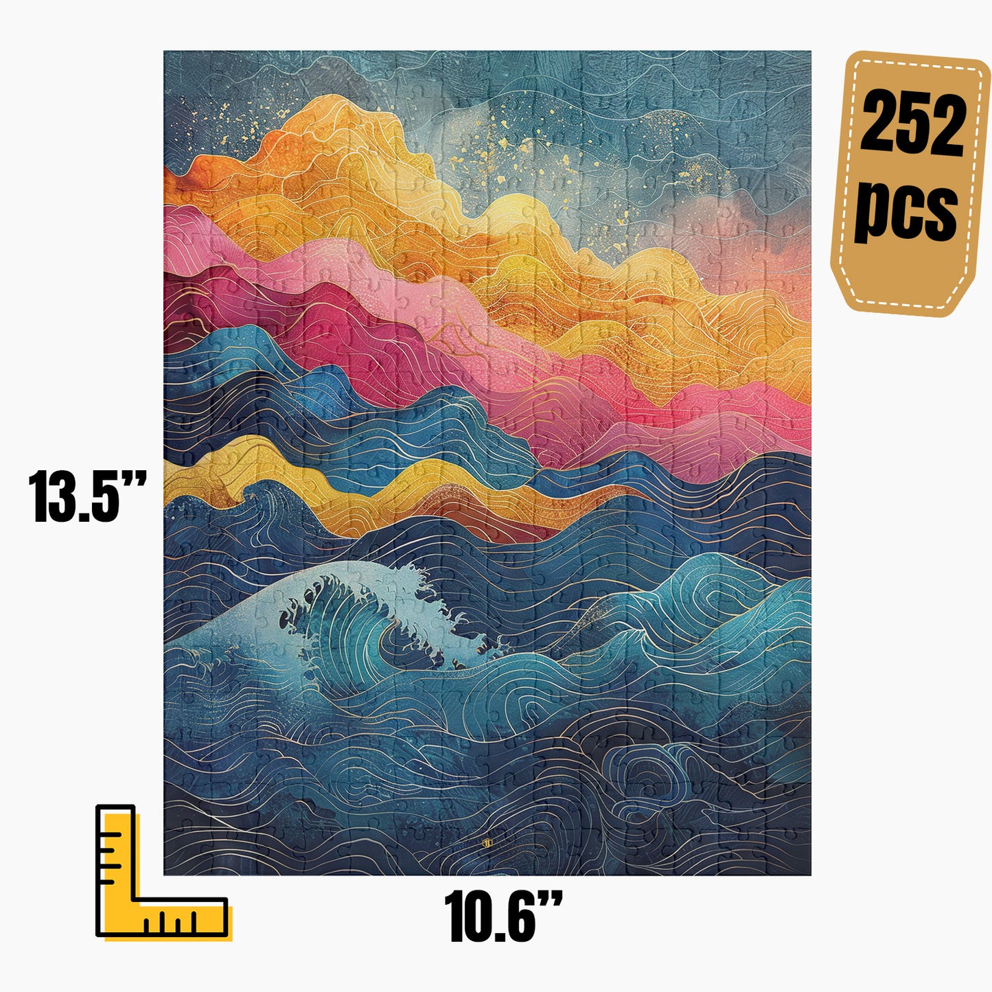 Modern Abstract Puzzle | S28A35