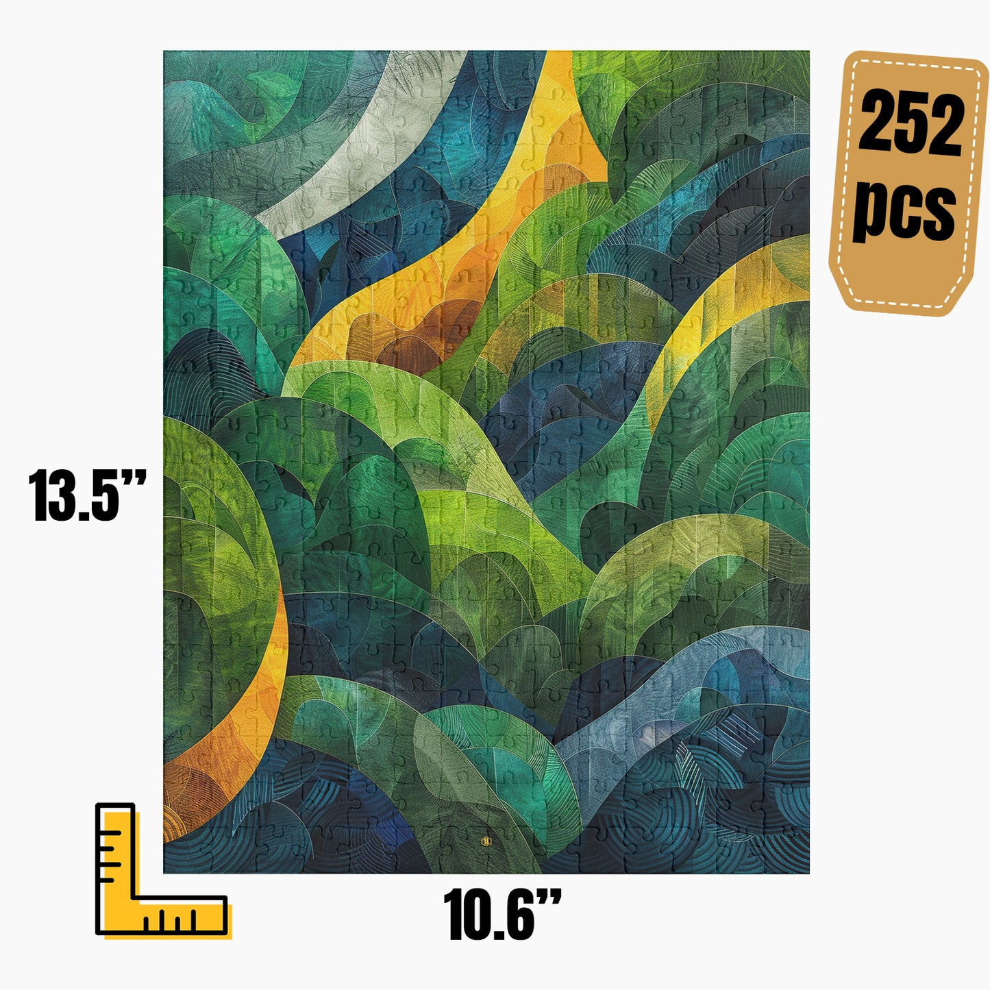 Modern Abstract Puzzle | S28A40