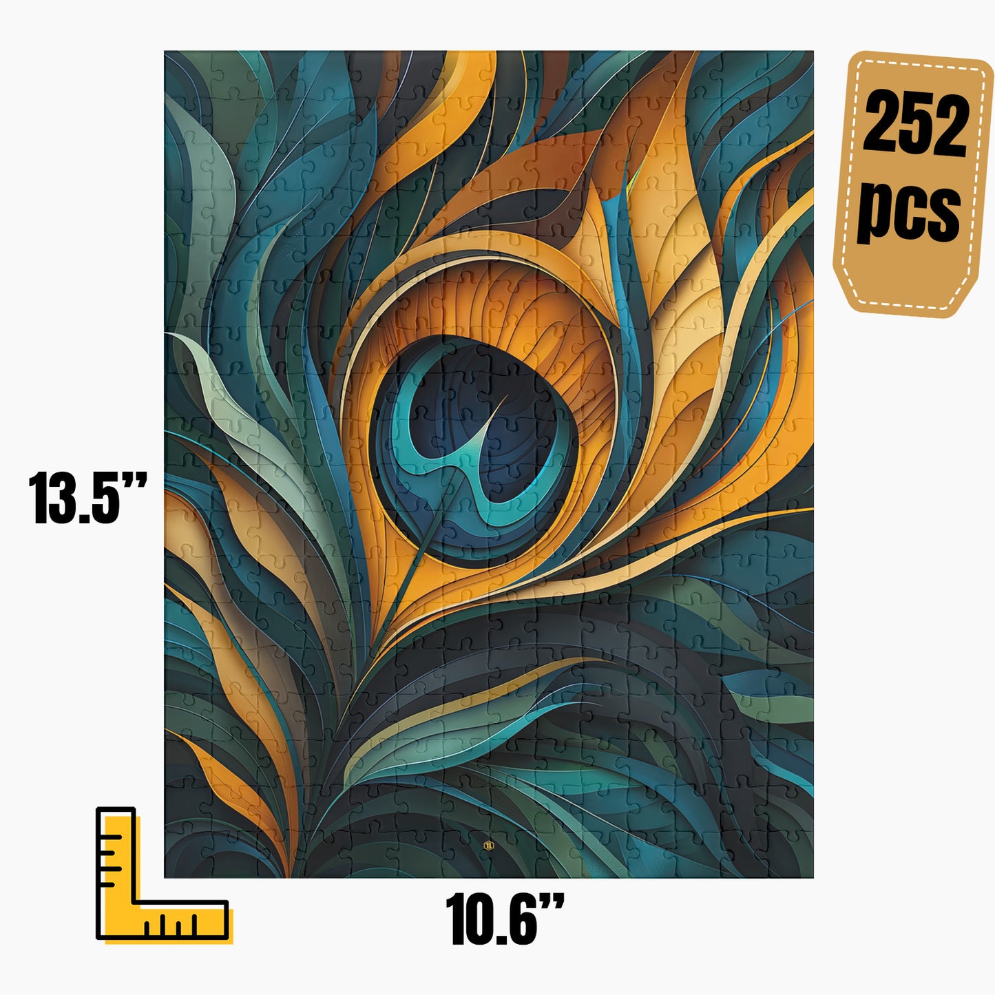 Modern Abstract Puzzle | S28A46