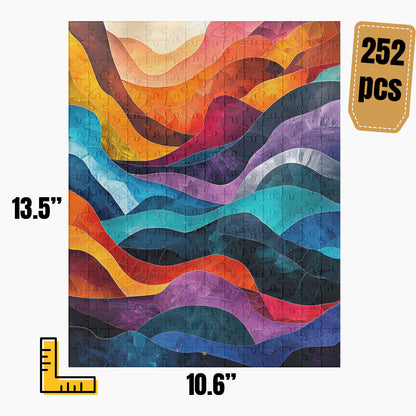 Modern Abstract Puzzle | S29A6