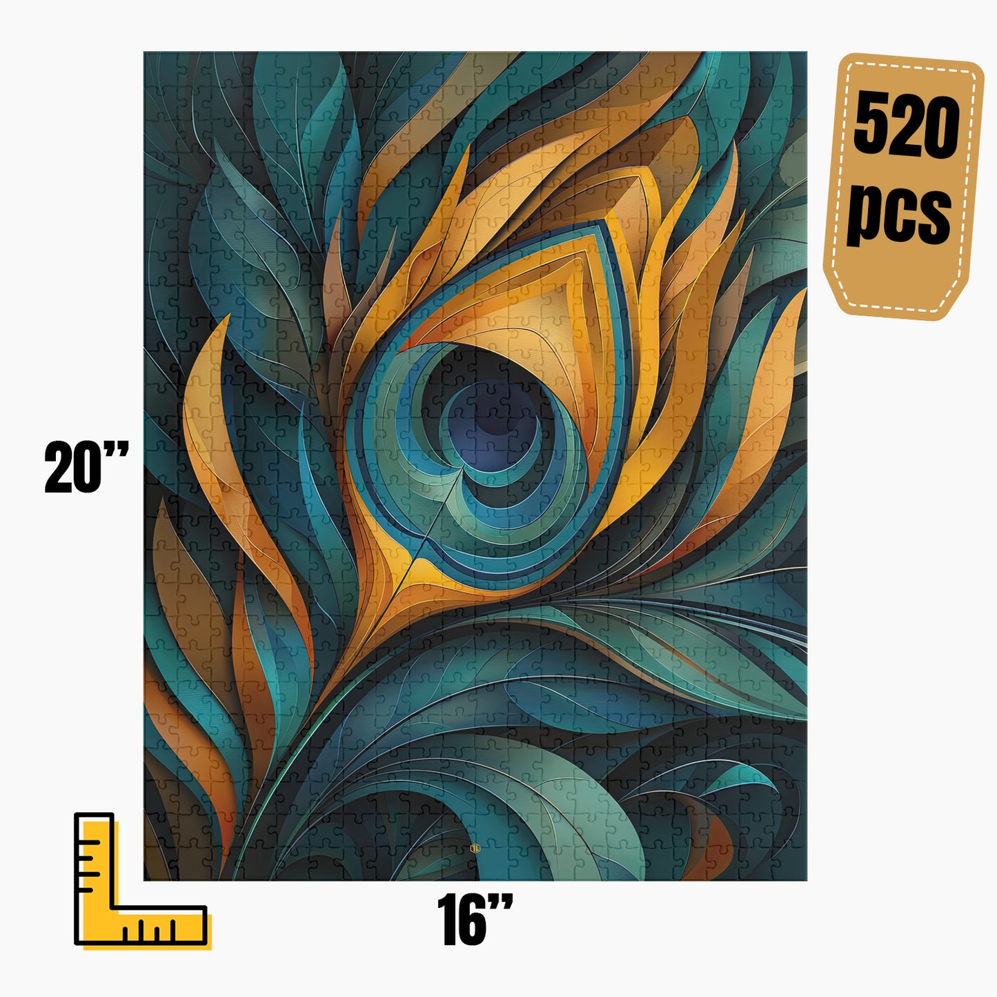 Modern Abstract Puzzle | S29A20