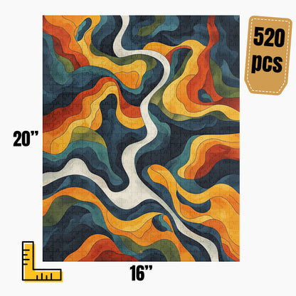 Modern Abstract Puzzle | S29A25