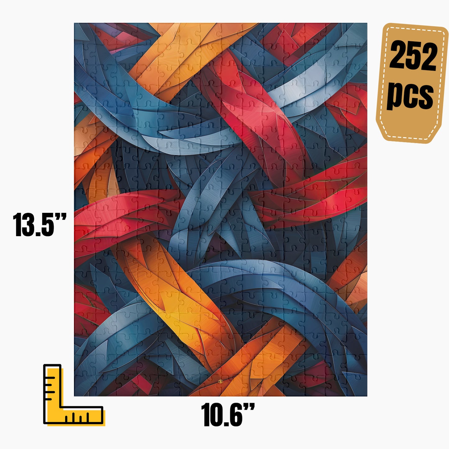 Modern Abstract Puzzle | S29A35