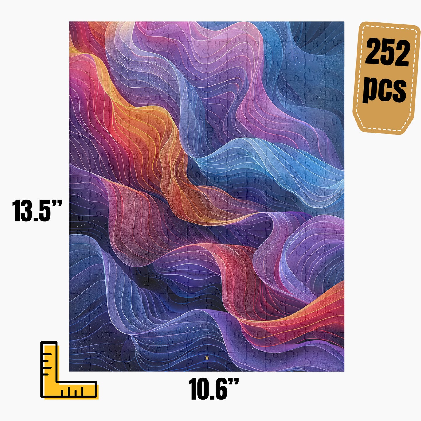 Modern Abstract Puzzle | S29A44