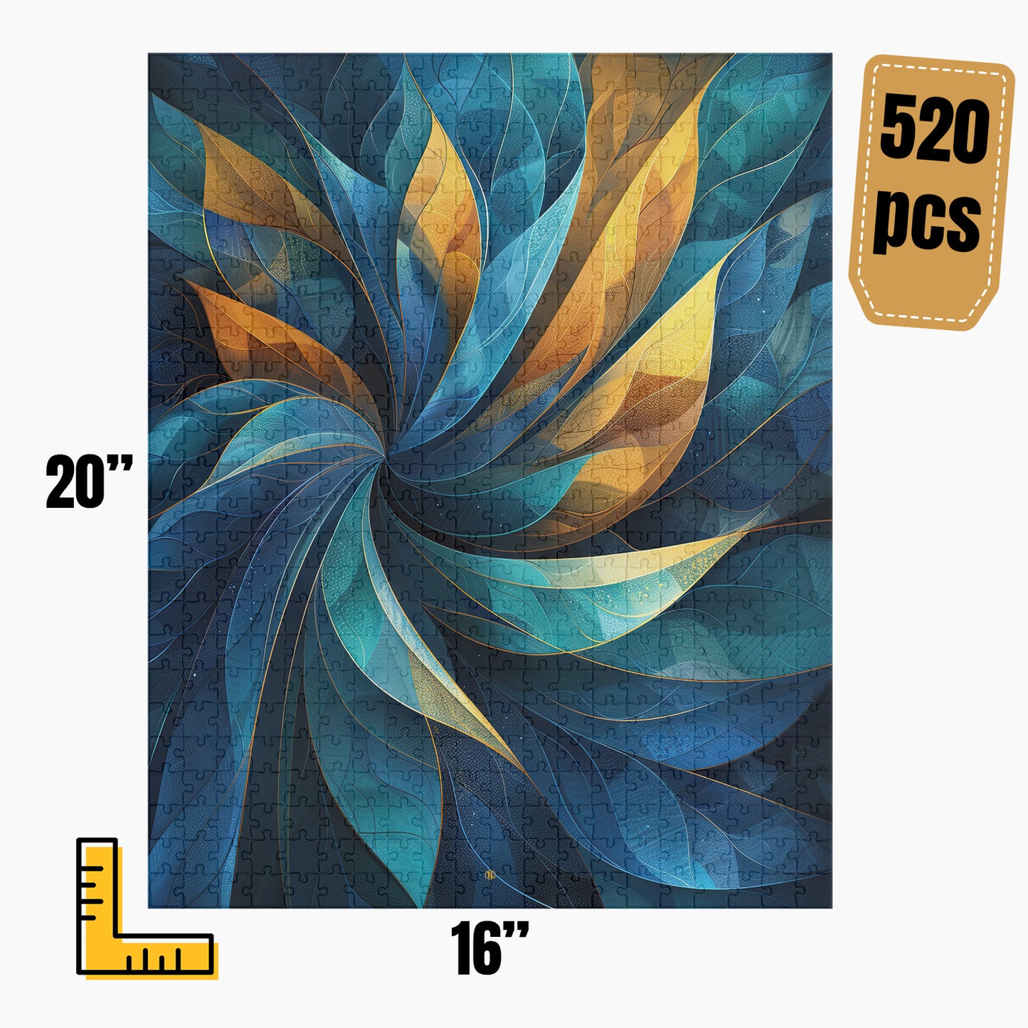 Modern Abstract Puzzle | S33A19