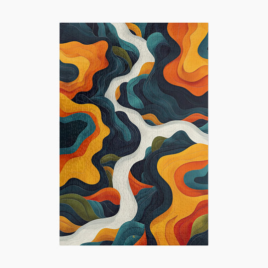 Modern Abstract Puzzle | S34A9